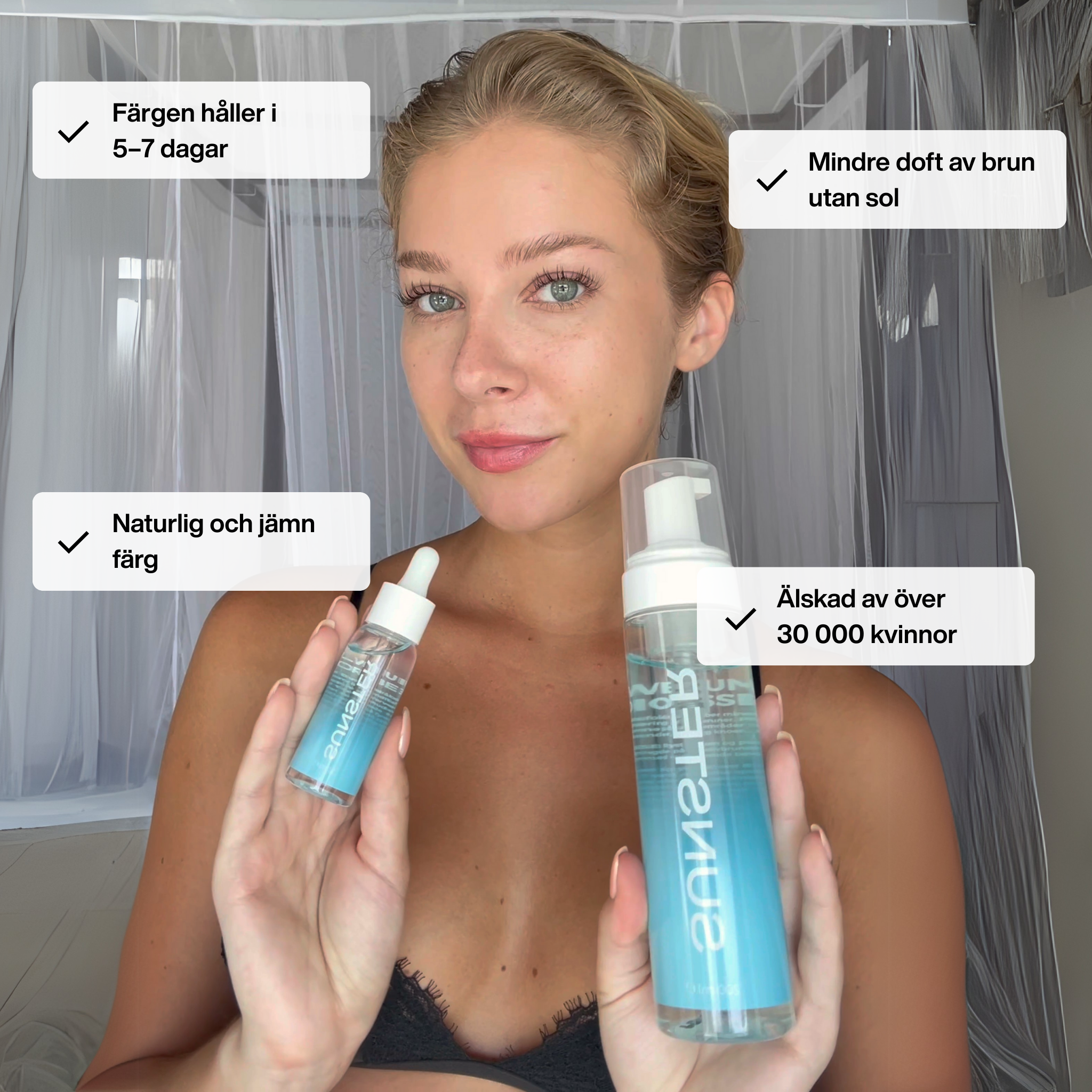 Brun Utan Sol Prep Paket