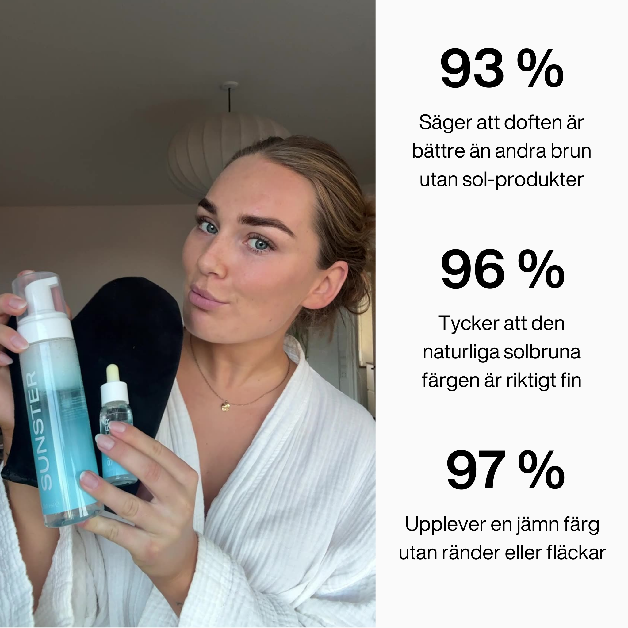 Brun Utan Sol Prep Paket