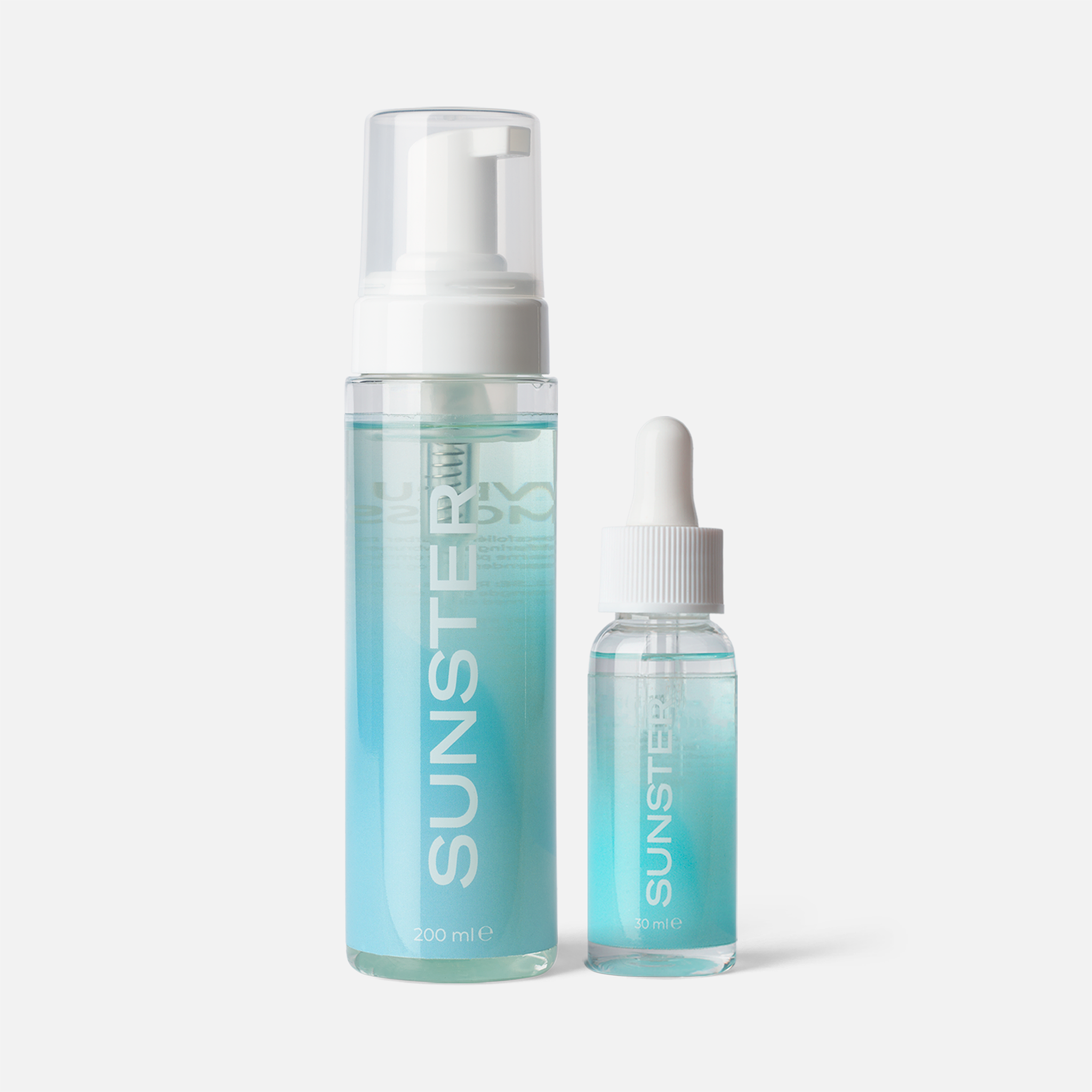 Brun Utan Sol Mousse & Droppar